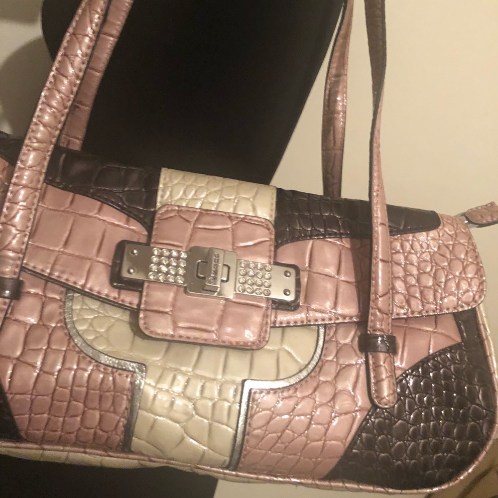 Guess bag handbag purse hobo authentic used
